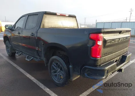 2021 Chevrolet Silverado 1500 4Wd Short Bed Custom Trail Boss from USA, damaged, VIN 1GCPYCEF0MZ236378